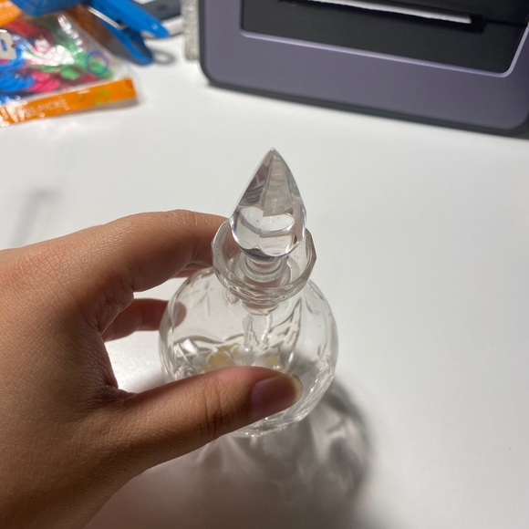 WEDGWOOD CRYSTAL MAJESTY PATTERN PERFUME BOTTLE WITH DAUBER - Picture 4 of 5